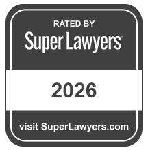 Rated by Super Lawyers, Rising Stars 2026